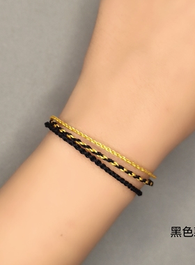 手绳编织三生三世手绳本命年红绳好运连连手链男女情侣礼物手链