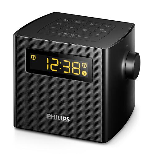 PHILIPS/飞利浦 AJT4400B数字闹钟收音机无线蓝牙音响音箱通话-图0