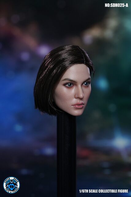 1/6 Russian model beauty head sculpture model