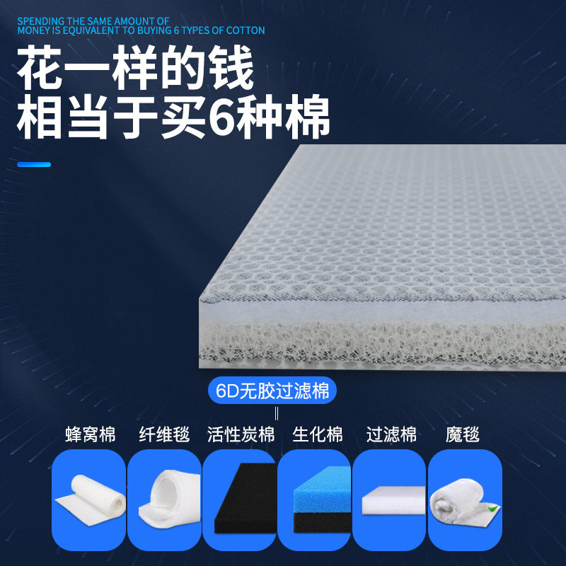 鱼缸用无胶生化过滤方块棉洗不烂高密度海绵加厚净水魔毯养鱼材料,淘宝优惠券,粉丝福利购,淘宝优惠卷