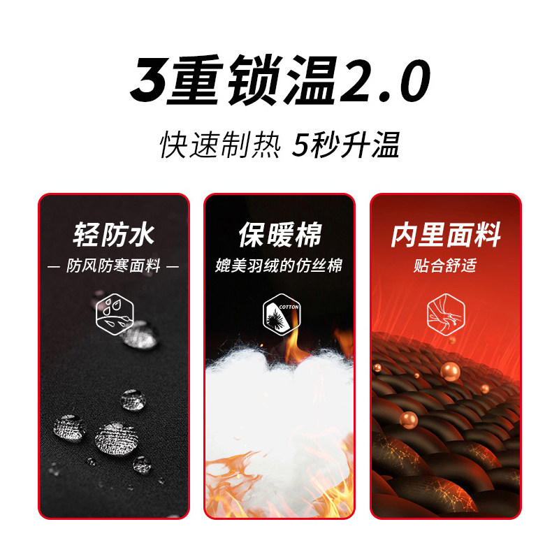 JEEP棉马甲男秋冬季2025新款男士连帽外穿马夹女坎肩保暖背心外套,淘宝优惠券,粉丝福利购,淘宝优惠卷