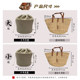 Inner liner bag drawstring pocket fabric inner support pack