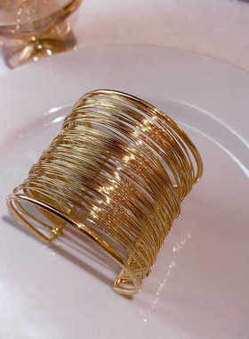 装饰银色手镯金属朋克