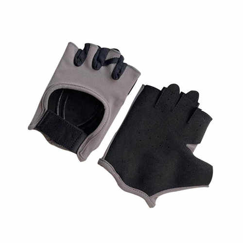 lulu同款瑜伽手套男女骑行防滑防起茧耐磨透气运动健身半指手套夏 - 图1