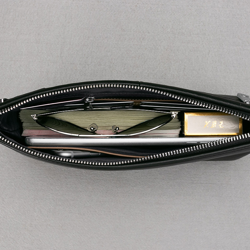 卓梵阿玛尼2020新款真皮信封手抓包 乐淘淘箱包男士包袋