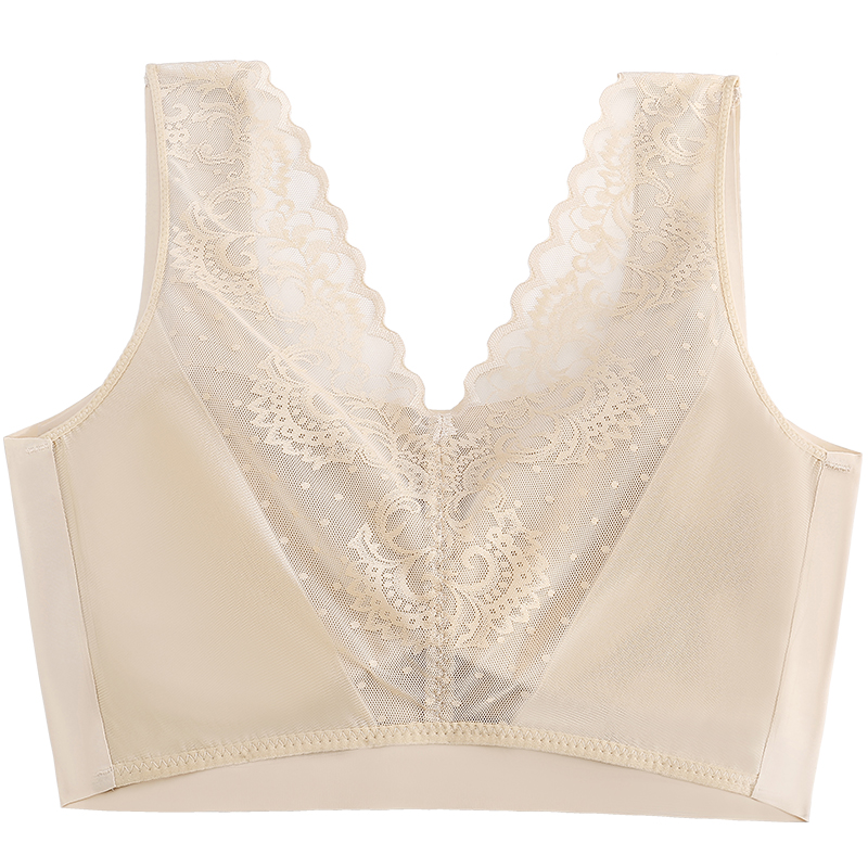 运动无钢圈薄款大胸显小防震美文胸 婷喜丝文胸