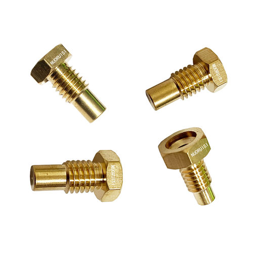 不锈钢M4M5M6 M8 M10 M12螺纹外壳PT100PT1000盲管温度传感器外壳 - 图0