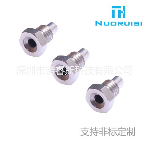 不锈钢M4M5M6 M8 M10 M12螺纹外壳PT100PT1000盲管温度传感器外壳 - 图1