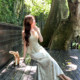Li Xin ຈີນ Satin ຊຸດໂດຍ Muzi Li