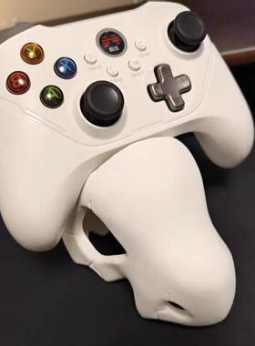 宝可梦卡拉卡拉头骨switch手柄 PS5手柄Xbox游戏手柄支架桌面摆件