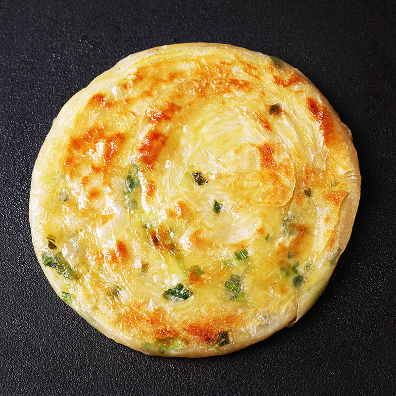 正宗葱油饼老上海葱香味手抓饼皮速冻煎饼早餐食品半成品葱花面饼-图0