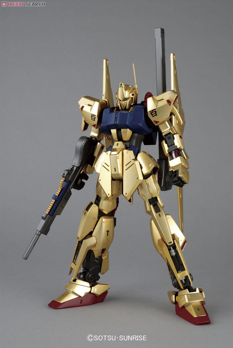 万代模型 MG 1/100 百式 Ver.2.0 黄金百式电镀版 高达 敢达现货 - 图0
