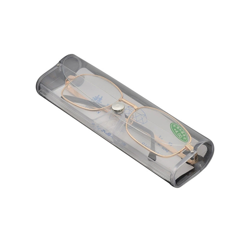 透明塑料眼镜盒PVP近视镜盒轻巧便携收纳盒老花镜盒时尚男女镜盒 - 图3