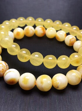 天然蜜蜡琥珀Amber宝石金绞蜜