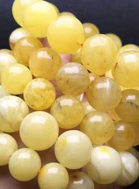 天然蜜蜡手链琥珀Amber大珠