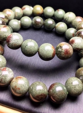 正品绿幽灵手链天然水晶聚宝盆