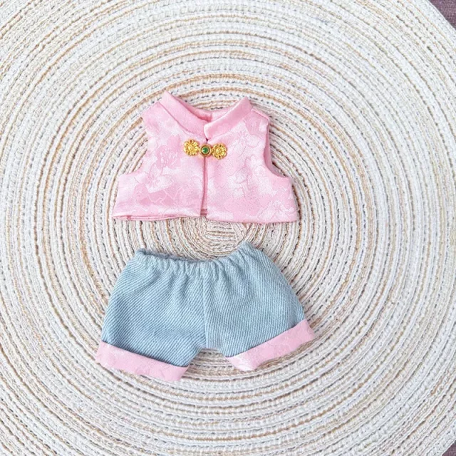 1st, 2nd and 3rd generation keychain Labubu clothes pendant Labbubu baby clothes elegant Chinese style suit cute fairy
