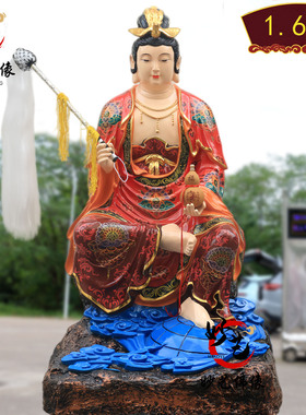 地母树脂大地之母玻璃钢神像生漆脱胎铸铜雕刻地母真身神像摆件