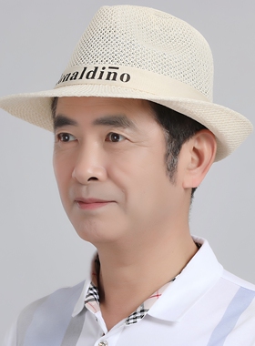 男单夏季礼帽春夏春季遮阳帽帽子