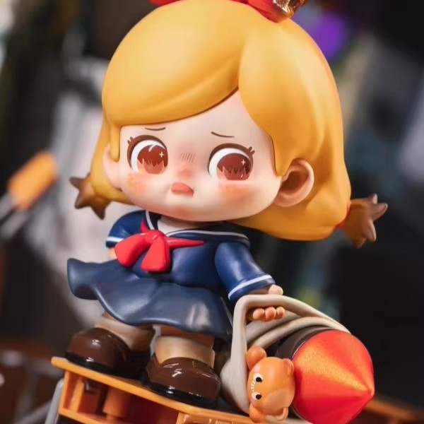 miniso名创优品KOKOSA暴走萝莉系列盲盒手办桌面摆件收藏礼物 - 图1