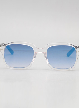 墨镜透明框复古风可配近视太阳镜