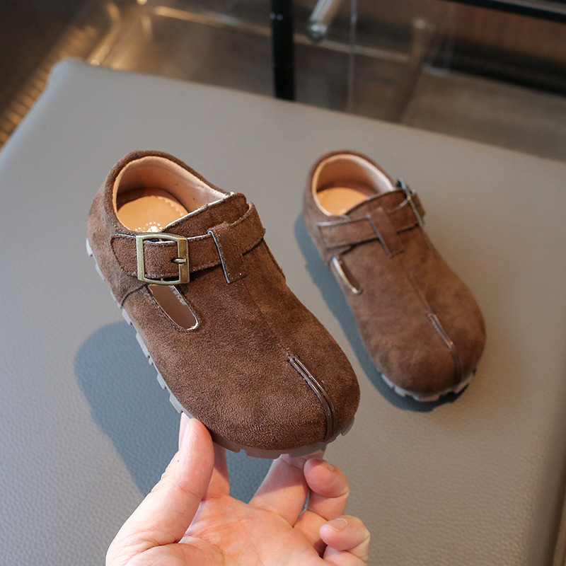 2026春季新款女童小皮鞋儿童复古勃肯鞋男童软底防滑鞋豆豆鞋单鞋,淘宝优惠券,粉丝福利购,淘宝优惠卷
