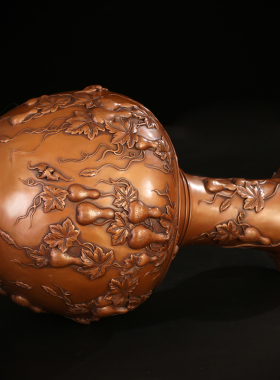 紫铜赏瓶工艺器材送礼葫芦