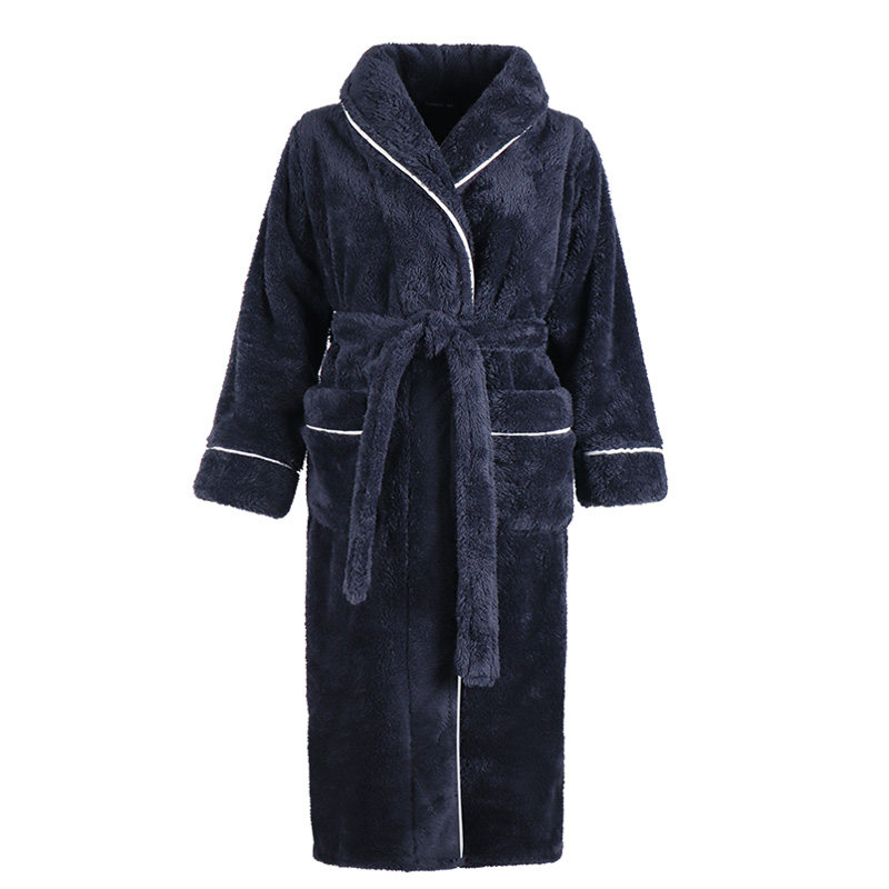 双面加绒摇粒绒睡袍男士秋冬季睡衣加厚款长款珊瑚绒浴巾式浴袍子,淘宝优惠券,粉丝福利购,淘宝优惠卷