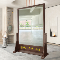 Customize the military junkoscope Cosmetic Mirror Unit Hall Solid Wood Cosmetic Mirror wearing a goggle mirror to floor full body mirror