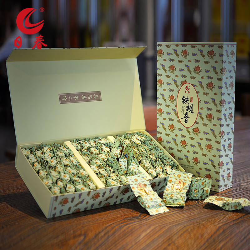 日春茶叶清香型铁观音小包装清香100乌龙茶504g - 图0