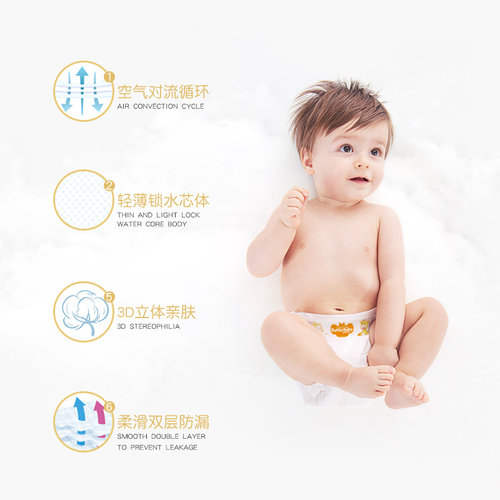 爹地宝贝试用装纸尿裤拉拉裤云感棉柔水果路宝酷动千金君子尿不湿 - 图2