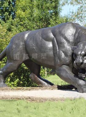 大型广场园林 商业街景观标志摆放铜雕 玻璃钢仿铜奔牛耕牛动物