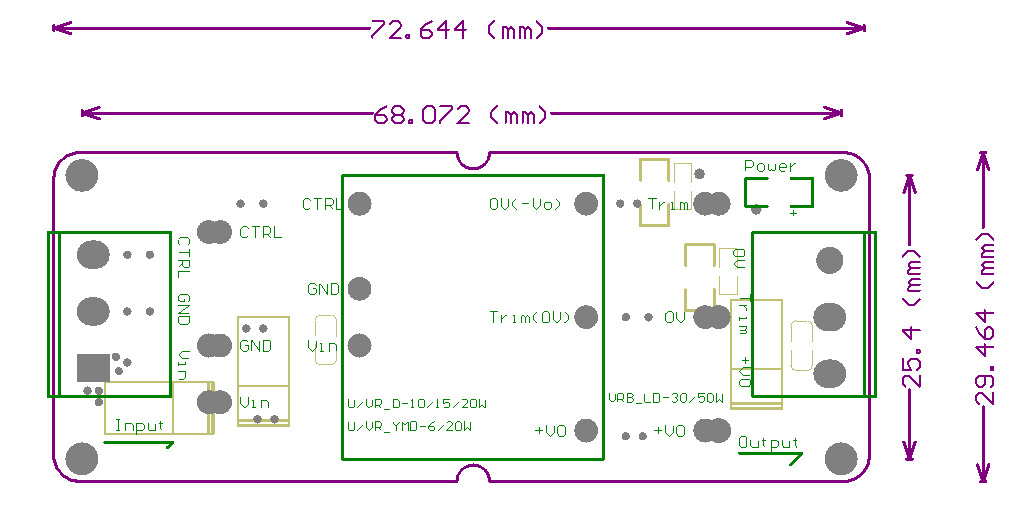 URA2424LD-30WR3原装 入36VDC 双+24V 0.6A -24V -0.6A导轨安装 - 图0