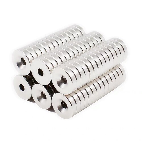 强磁铁15*4mm带孔 钕铁硼 吸铁石 圆形强磁 15x4带孔4MM 磁铁 - 图3