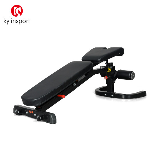 Multifunctional commercial bench press bench Little Flying Bird dumbbell bench household abdominal muscle board fitness equipment sit-ups fitness chair