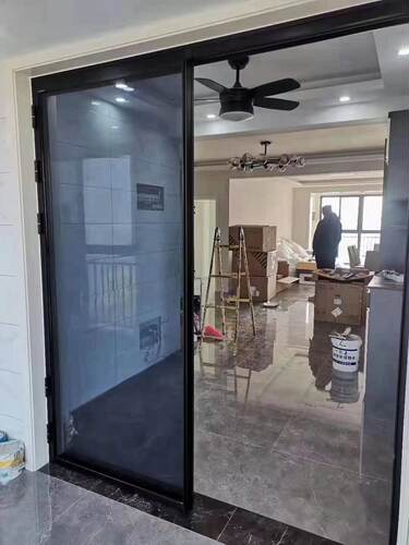 北京定制极窄边框门厨房卫生间阳台玻璃门小空间省地儿门PD门PT门 - 图2