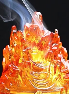 古法琉璃香炉古典居家