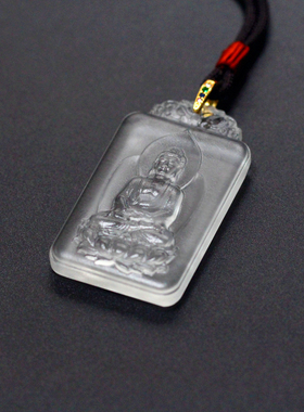 古法男女琉璃镶钻吊坠护佑