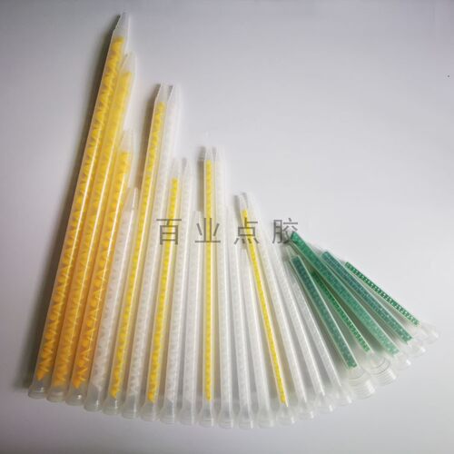 AB胶筒静态混合管圆口喇叭口双组份胶咀点胶针头混胶管环氧树脂混 - 图3