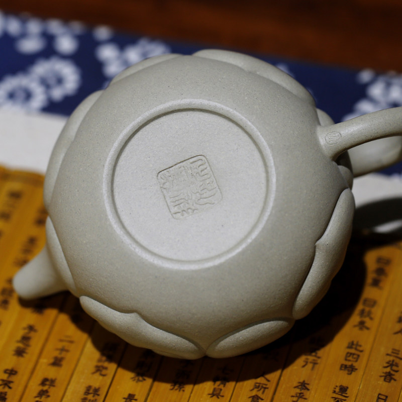 景舟石瓢掇球仿古如意家藏本山绿泥名家孔祥生纯全手工宜兴紫砂壶