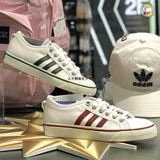 Adidas, кроссовки, тканевые эспадрильи, повседневные белые кеды подходит для мужчин и женщин