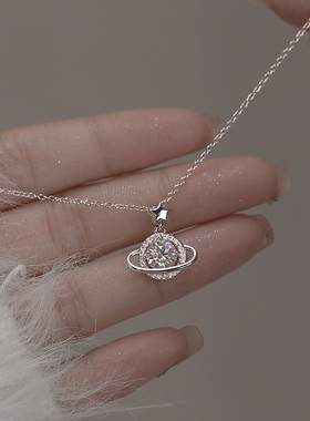 S925纯银恒星项链小众高级感女