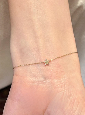 日系极细款mini星星手链轻奢小众