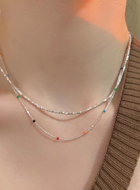 碎银几两项链颈链锁骨链气质百搭