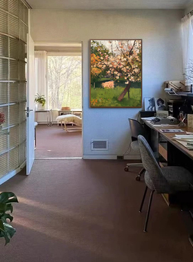 原创|《花堤逸韵》中古手绘油画