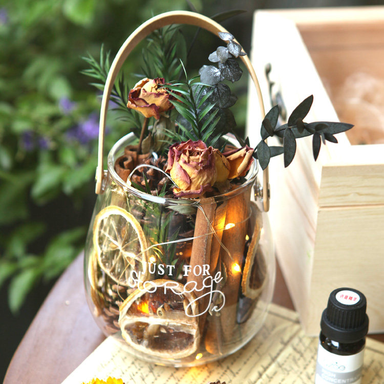 ins无火香薰室内肉桂柠檬精油扩香容器手提花瓶干花装饰家居摆件,淘宝优惠券,粉丝福利购,淘宝优惠卷