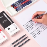 Ручка-роллер, вместительная и большая сменная милая ручка на водной основе для школьников и студентов, канцтовары, 24 шт