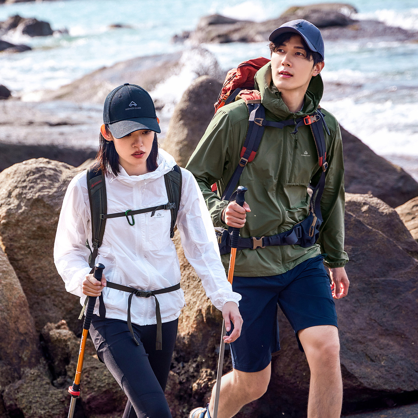 【风蝶防晒衣】拓路者夏季防晒服男士定制防紫外线户外钓鱼皮肤衣