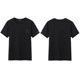 Tuoluzer half-sleeved short-sleeved T-shirt pure cotton men