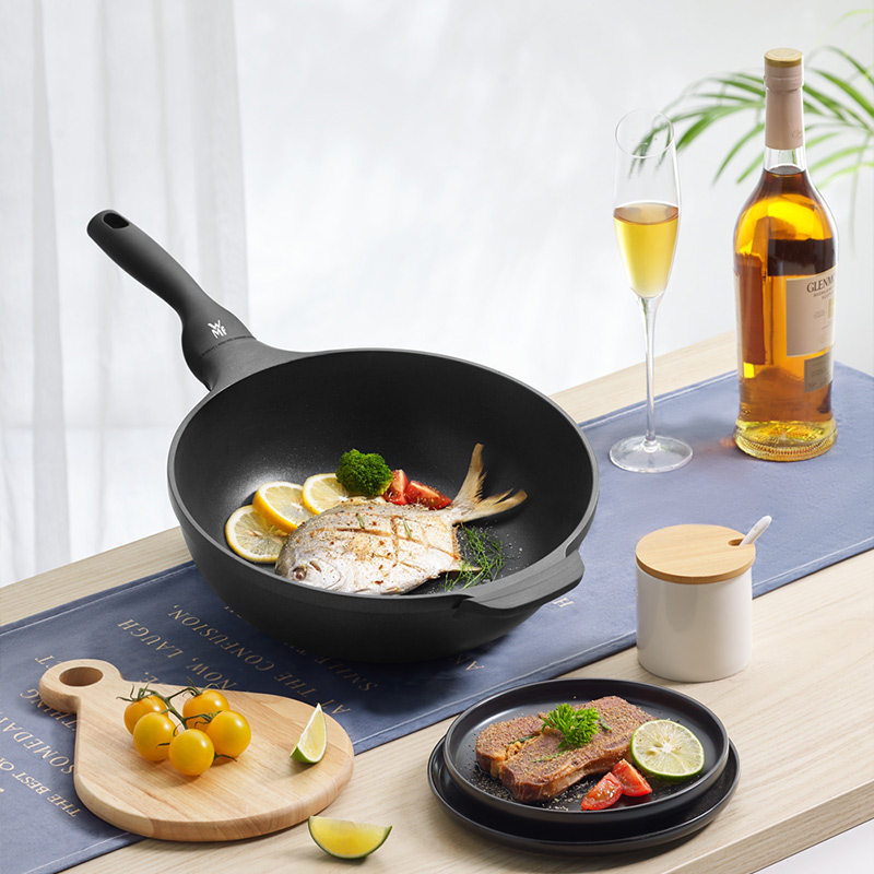 德国wmf不粘锅家用不沾燃气灶 wmf炒锅